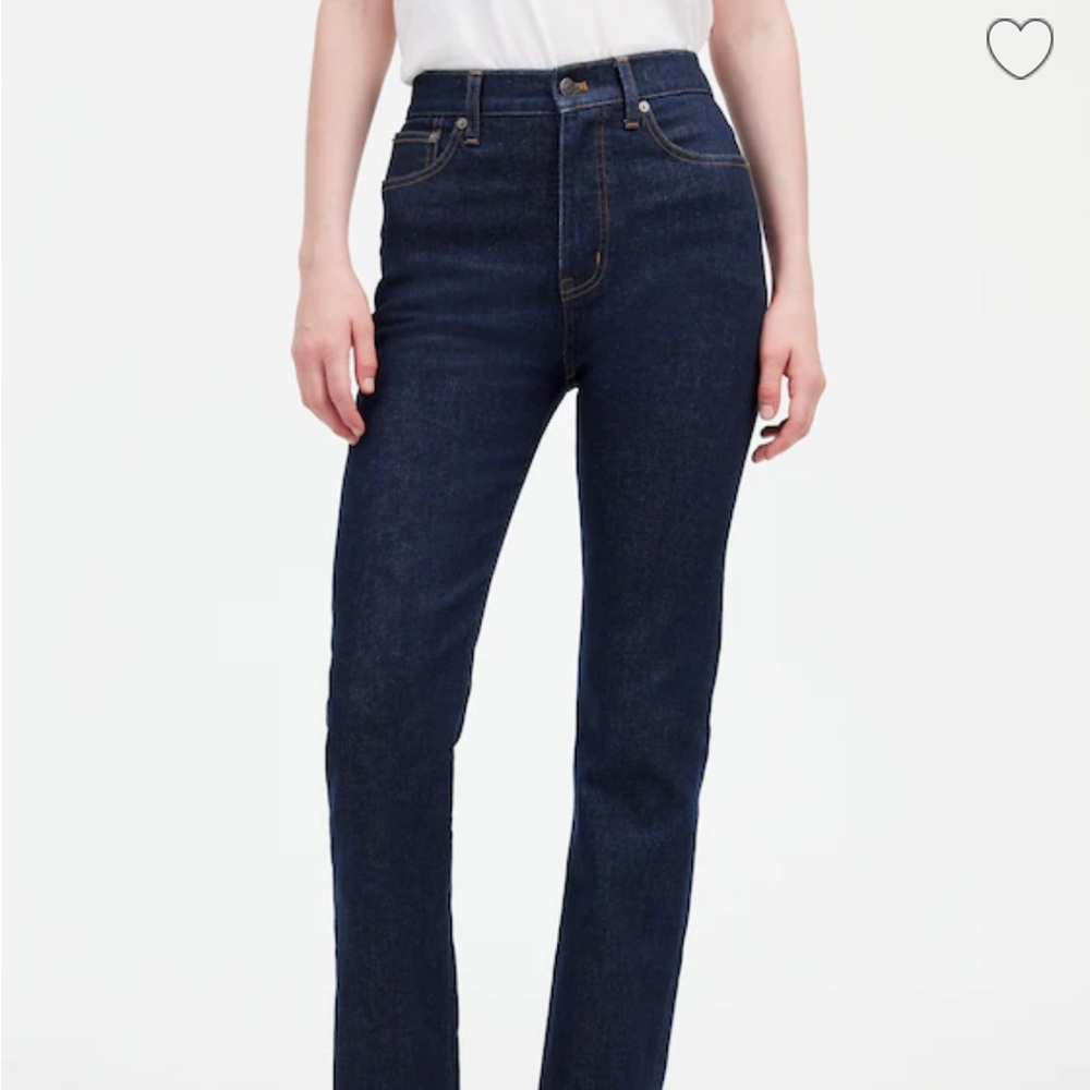 NWOT Madewell Women's 90’ Straight Jeans